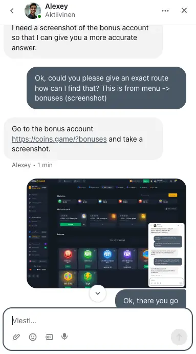 Coins.game review 16 Coins.game customer support test
