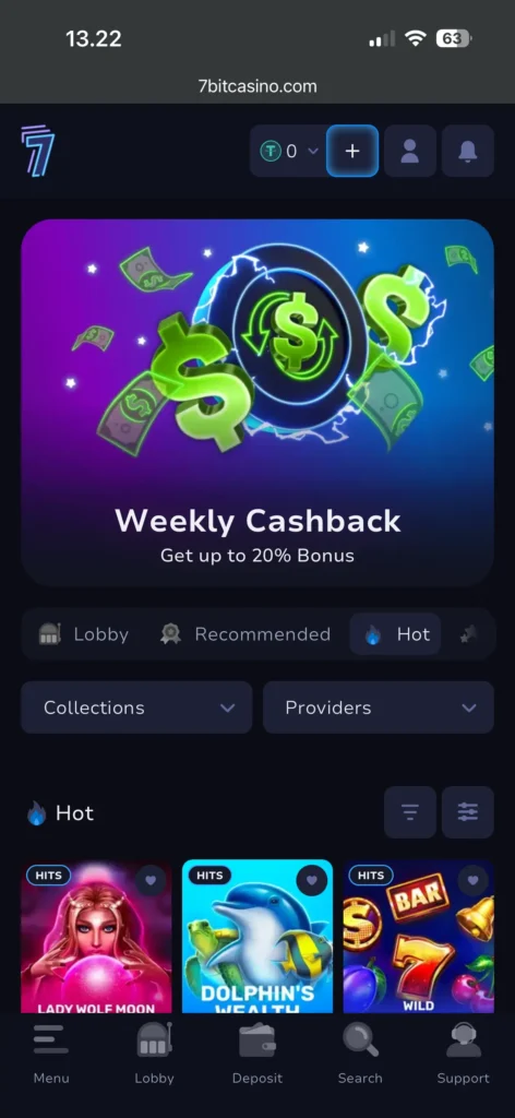 7Bit Casino review 13 7Bit Casino mobile usability and outlook.